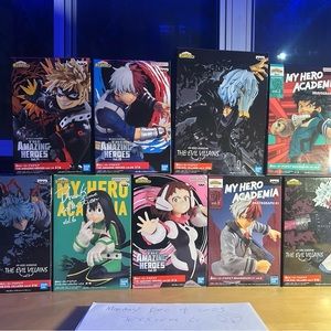 My hero academia figures Bandai